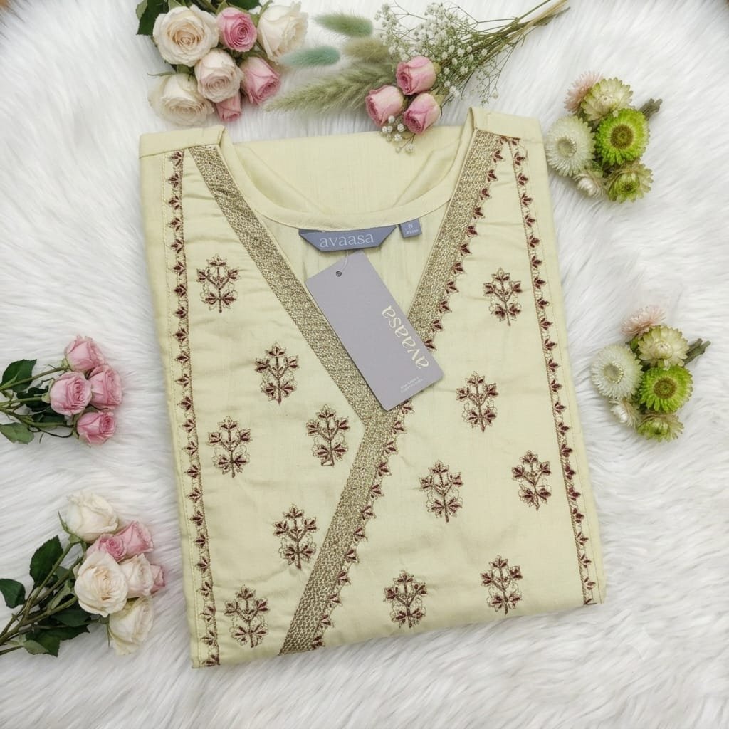 Embroidery Kurtis