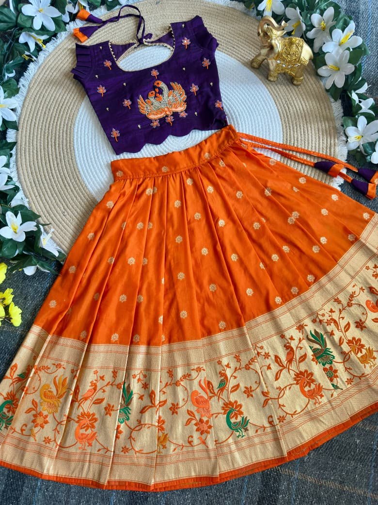 Royal Purple Lehanga Choli - Image 5