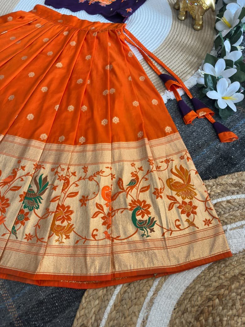 Royal Purple Lehanga Choli - Image 3