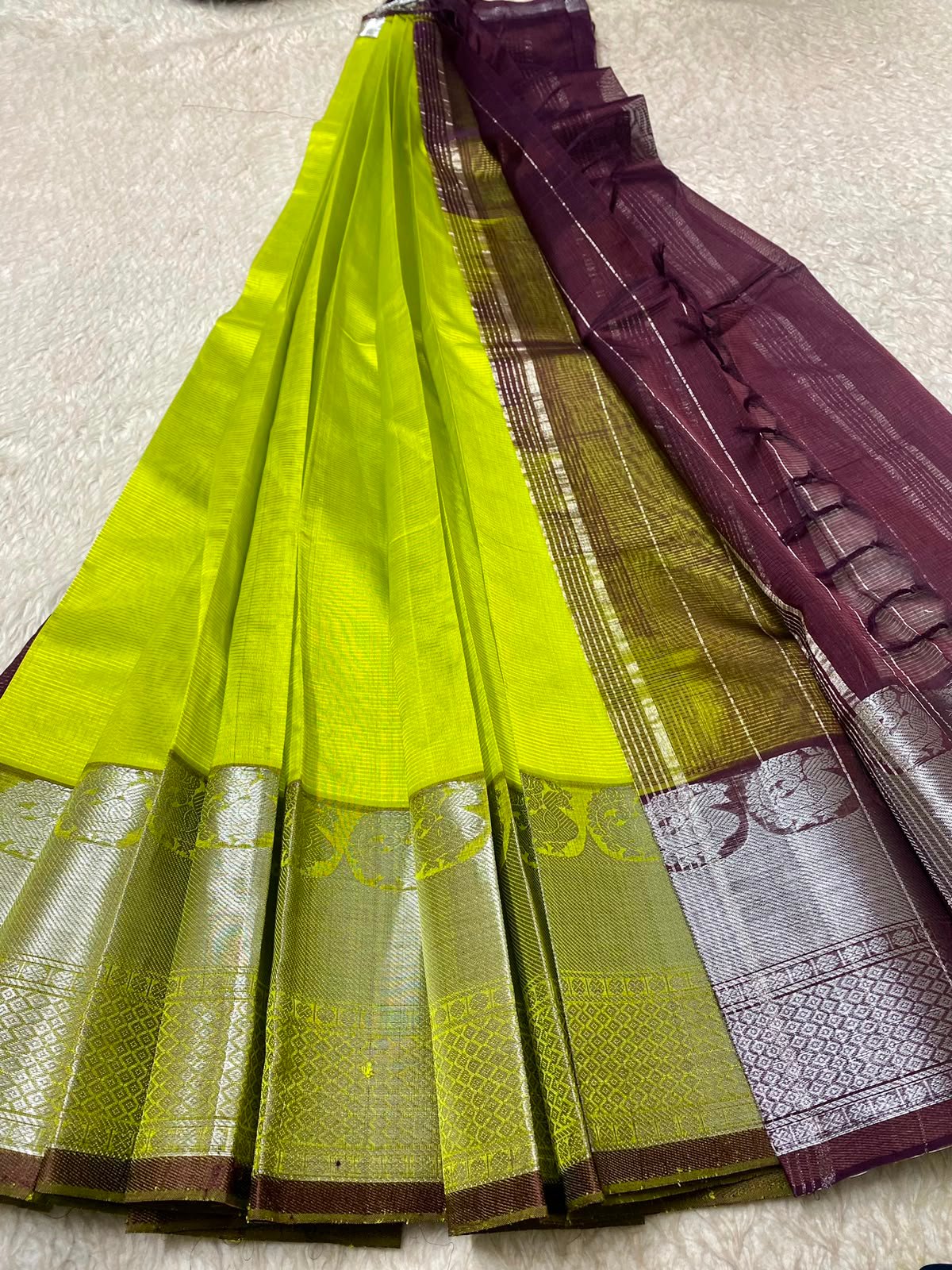 Budget Friendly Mangalgiri Pattu Sarees - Image 14