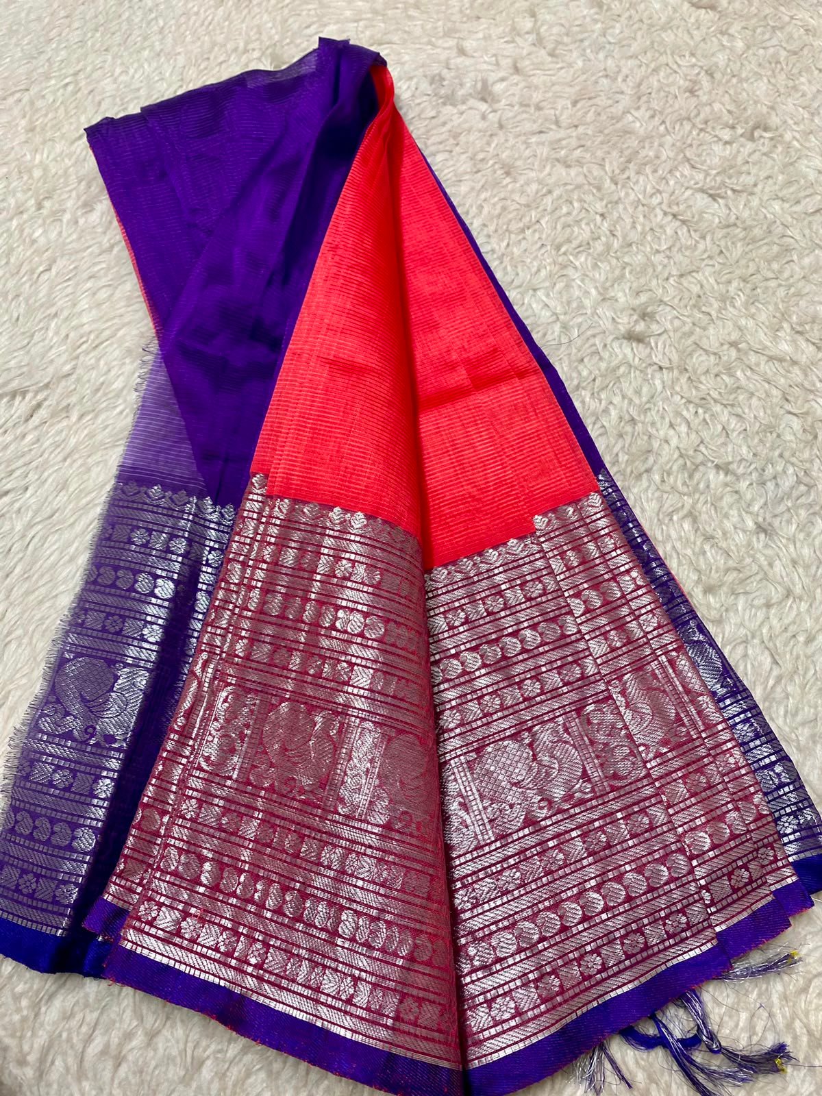 Budget Friendly Mangalgiri Pattu Sarees - Image 13