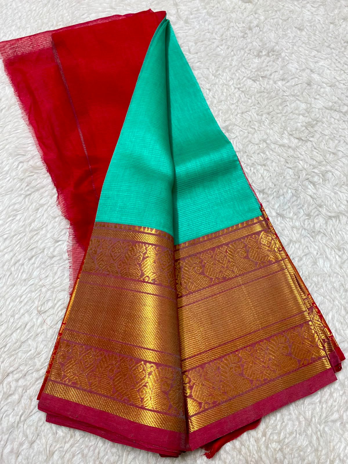 Budget Friendly Mangalgiri Pattu Sarees - Image 9