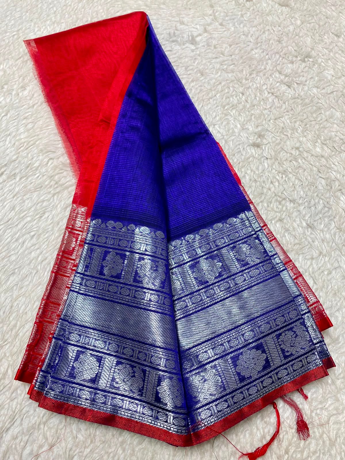 Budget Friendly Mangalgiri Pattu Sarees - Image 5