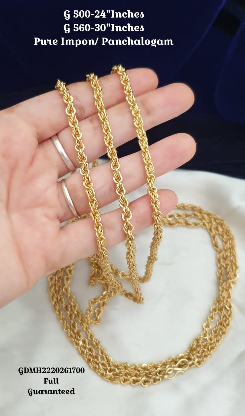 Panchalogam Rope Chain