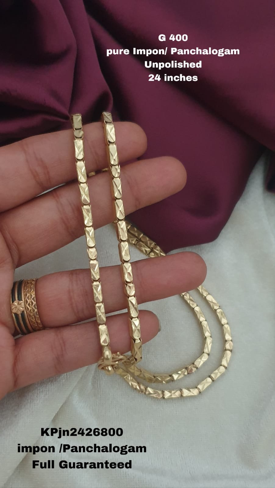 Traditional Panchaloham Chain